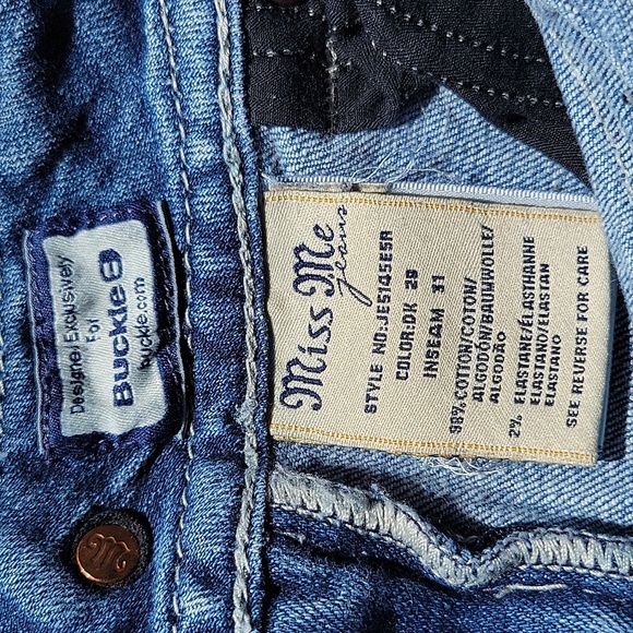 Miss Me Easy Boot Jeans JE5145E5R Size 28 x 30 - Picture 14 of 16